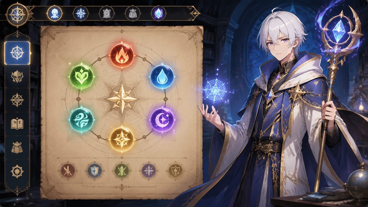 魔法师露娜 角色路线 画面 5