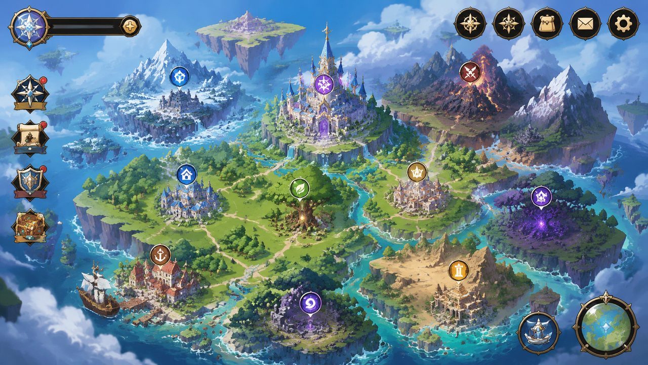 魔法师露娜 探索场景 画面 2